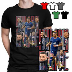  Férfi póló - Kylian Mbappé futballista - M