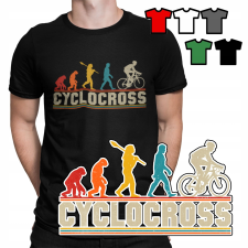 FÉRFI PÓLÓ MINTÁK - CYCLOCROSS KERÉKPÁROK MOTORKERÉKPÁROK SPEEDWAY - XXXL 3XL férfi póló