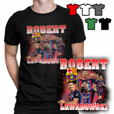  FÉRFI PÓLÓ MINTÁK - ROBERT LEFT.NDOWSKI FOCISTA - XL