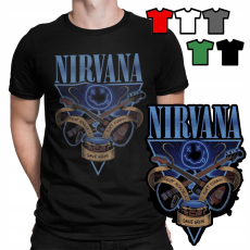  FÉRFI PÓLÓ MINTÁK VÁLASZTÁS - NIRVANA ROCK METÁL ZENE - XXXL 3XL