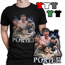  Férfi póló póló - Dustin Poirier BOKS MMA WALKING CLASS - XS férfi póló