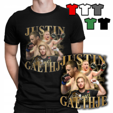  Férfi póló póló - Justin Gaethje BOKS MMA BOKS MMA WALKING CLASS - XS