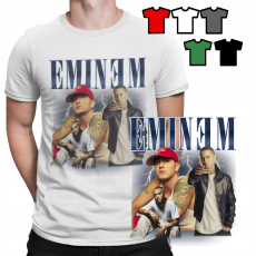  FÉRFI PÓLÓ PÓLÓ MINTÁK A VÁLASZTÁSOD - EMINEM RAPPER HIP HOP - XS