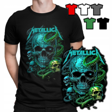  FÉRFI PÓLÓ PÓLÓ MINTÁK A VÁLASZTÁSOD - METALLICA ROCK METAL ZENE - M
