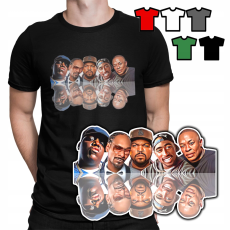 FÉRFI PÓLÓ PÓLÓ MINTÁK A VÁLASZTÁSOD SZERINT - ICE CUBE SNOOP DOGG HIP HOP - M