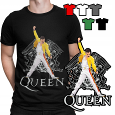  FÉRFI PÓLÓ PÓLÓ MINTÁK A VÁLASZTÁSOD SZERINT - QUEEN ROCK METAL ZENE - XXL