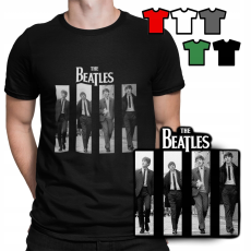  FÉRFI PÓLÓ PÓLÓ MINTÁK VÁLASZTÁS - THE BEATLES ROCK METAL ZENE - L