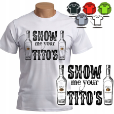 FÉRFI PÓLÓ PÓLÓ MOTÍVUMOK A VÁLASZTÁSOD SZERINT - SHOW ME YOU TITOS - XS férfi póló