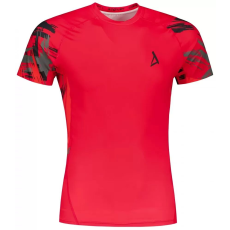  Férfi prémium rövid ujjú funkcionális kompressziós póló ALTISPORT VOJ/ALM039TR04 PIROS méret: XXXL