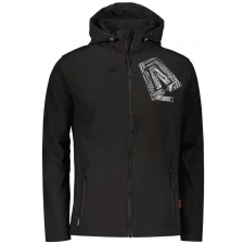 Férfi softshell kabát ALTISPORT ALM000AL528 FEKETE ÉS FEHÉR méret: XXXL férfi kabát, dzseki