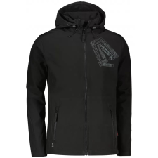 Férfi softshell kabát ALTISPORT ALM000AL528 FEKETE méret: L férfi kabát, dzseki