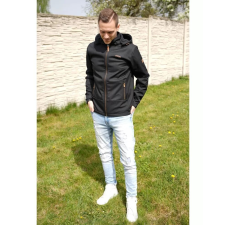Férfi softshell kabát ALTISPORT COLBY FEKETE méret: XL férfi kabát, dzseki