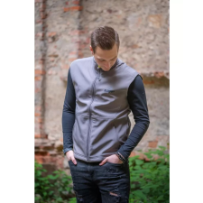 Férfi softshell mellény ALTISPORT ALM006517 ACÉLSZÜRKE méret: XL férfi mellény