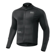 Férfi sportpóló, Rockbros, szintetikus, fekete, 2XL INTL férfi pulóver, kardigán