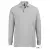  Férfi STAR hosszú ujjú galléros pamut póló, SOLS SO11328, Grey Melange-XL