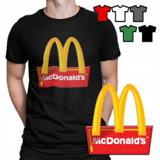  FÉRFI VÁLASZTÁS PÓLÓ - MCDONALDS VICCES MINTÁK AJÁNDÉK - S