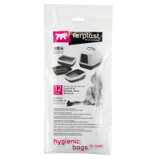  Ferplast Alomtálca ssák 50x38,5cm macska Wc-hez 12db (5362) macskatoalett