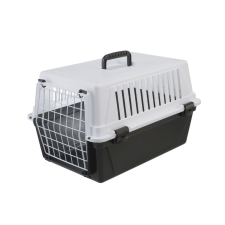 Ferplast Atlas 10 EL GREY Professional szállító box fém ajtóval SZÜRKE (73007199G) szállítóbox, fekhely kutyáknak