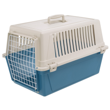 Ferplast Atlas 30 EL BLUE transportino professional szállító box KÉK (73009799EL) szállítóbox, fekhely kutyáknak