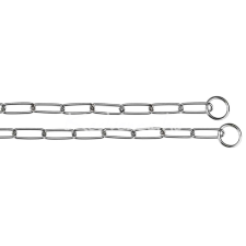  Ferplast CHROME CSP40132 hosszú szemű fojtólánc kutyanyakörv 68 cm nyakörv, póráz, hám kutyáknak