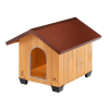  Ferplast Domus Medium Fa Kutyaház 73 X 85 X H 67,5 Cm (87002000)