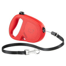 Ferplast Flippy ONE M Piros zsinóros automata póráz 5M/20kg nyakörv, póráz, hám kutyáknak
