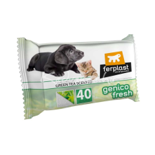 Ferplast Genico Fresh Nedves Törlőkendő Kutyáknak és Macskáknak - Green Tea tea