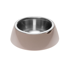 Ferplast Jolie Bowl 1,2L Large Fém Betétes Tál (70984021) Beige kutyatál