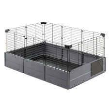 Ferplast Multipla Open Nera Gabbia nyitott ketrec 107x72x50cm (57040517) ketrec, szállítóbox rágcsálóknak