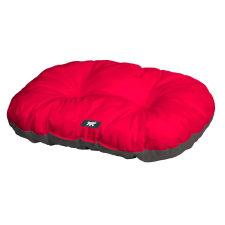 Ferplast Relax 100/12 newdream pamut kutyapárna - Grey-Red (82100099) szállítóbox, fekhely kutyáknak