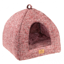 Ferplast Tipi Cat Large - Apricot Checkered - Cicafekhely Alvóház (82222099) szállítóbox, fekhely macskáknak