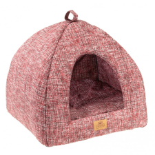  Ferplast Tipi Cat Large - Apricot Checkered - Cicafekhely Alvóház (82222099) szállítóbox, fekhely macskáknak