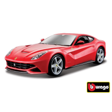 Ferrari F12 Berlinetta modell autó 1:24 piros autópálya és játékautó