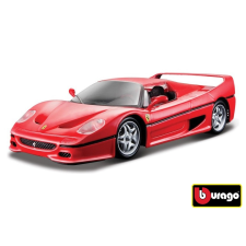 Ferrari F50 piros 1:24 méretarányú modell autópálya és játékautó