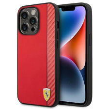 Ferrari FEHCP14LAXRE iPhone 14 Pro 6,1&quot; piros Carbon keménytok tok és táska