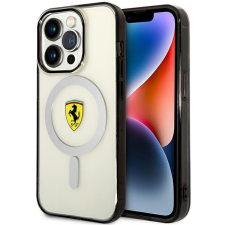 Ferrari FEHMP14XURKT iPhone 14 Pro Max 6.7&quot; átlátszó keménytok Outline Magsafe tok és táska