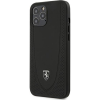Ferrari FEOGOHCP12LBK iPhone 12 Pro Max 6,7" Fekete Off Track Perforált Keménytok (108938)
