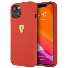 Ferrari FessiHCP13SRE iPhone 13 Mini 5.4 &quot;piros keményszínű szilikon tok tok és táska
