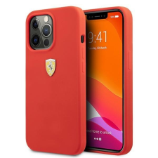 Ferrari fessihcp13xRE iPhone 13 Pro max 6.7 &quot;piros keményszínű szilikon tok tok és táska