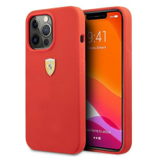 Ferrari FESSIHCP13XRE iPhone 13 Pro Max 6,7" piros szilikon keménytok tok és táska