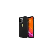 Ferrari FESSIHMP13LBK iPhone 13 Pro / 13 6,1" fekete szilikon Magsafe keménytok tok és táska