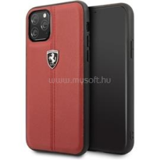 Ferrari iPhone 11 Pro függőlegesen csíkozott piros keménytok (FEHDEHCN58RE) tok és táska