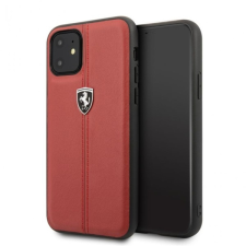 Ferrari iphone 11 pro max függőlegesen csíkozott piros keménytok tok és táska