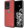 Ferrari Keménytok FEHQUHCS69RE Samsung Galaxy S20 Ultra G988 Piros Heritage Tok (69640-uniw)