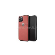 Ferrari Off Track iPhone 11 Pro piros szemcsés bőrtok (FEOBAHCN58RE) tok és táska
