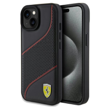Ferrari tok iPhone 15 / 14 / 13 - fekete tok és táska