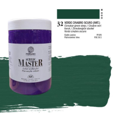 Ferrario Master akrilfesték, 1000 ml - 32, cinnabar green light akrilfesték
