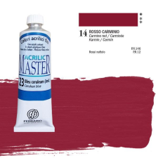 Ferrario Master akrilfesték, 60 ml - 14, carmine akrilfesték