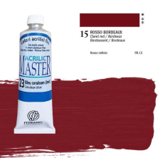 Ferrario Master akrilfesték, 60 ml - 15, claret red akrilfesték