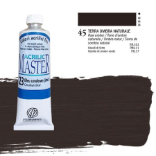 Ferrario Master akrilfesték, 60 ml - 45, raw umber akrilfesték